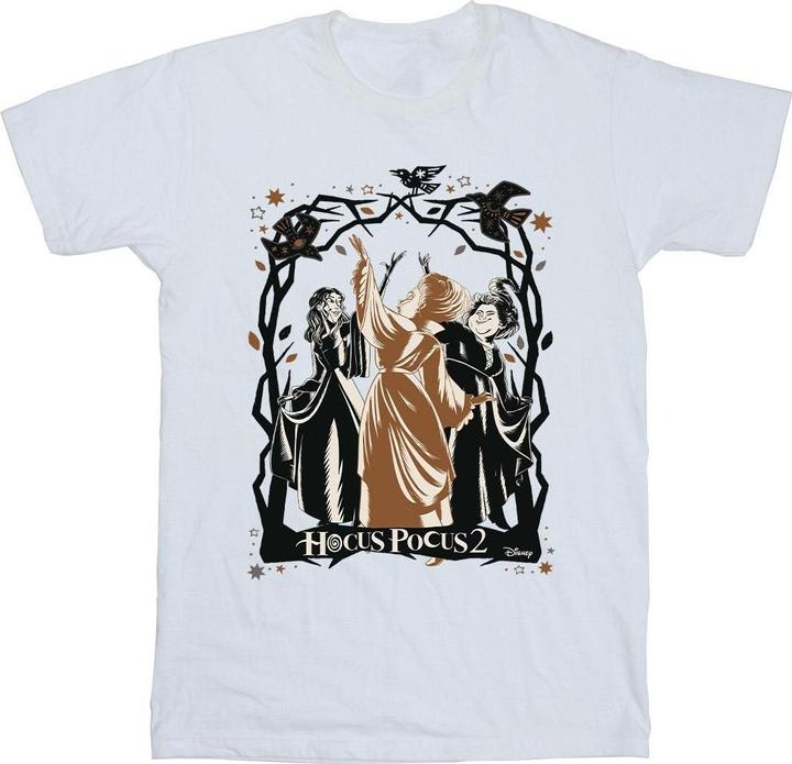 Actual product image Disney Mens Hocus Pocus Birds T-Shirt (4XL)