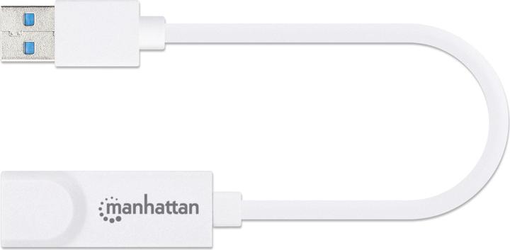Actual product image Manhattan USB to Ethernet Adapter (USB, RJ45 (1x))