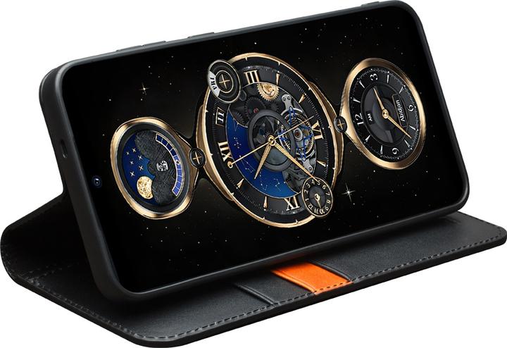 Produktbild QiAlino Hülle Flip Matt Wallet (Samsung Galaxy S25+)