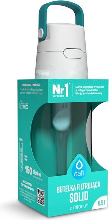 Actual product image Dafi SOLID 0 5 l bottle with filter cartridge (turquoise) (0.50 l)