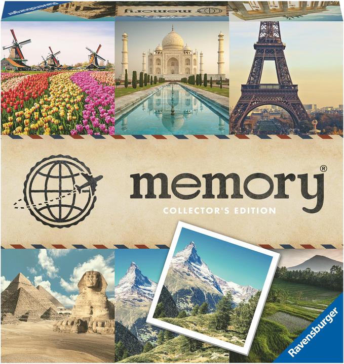 Actual product image Ravensburger Collectors' memory Travel (German, English, Italian, French)