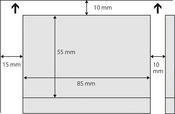 Actual product image Sigel Business cards 3C (225 g/m², 400 x, A4)