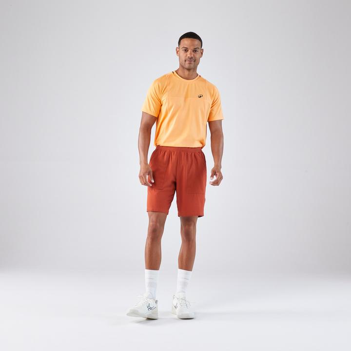 Actual product image Kuikma Herren Tennisshorts atmungsaktiv - Dry braun (M)