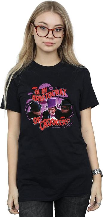 Actual product image Womens/Ladies Batman TV Series The Penguin Aristocrat Cotton Boyfriend T-Shirt (3XL)