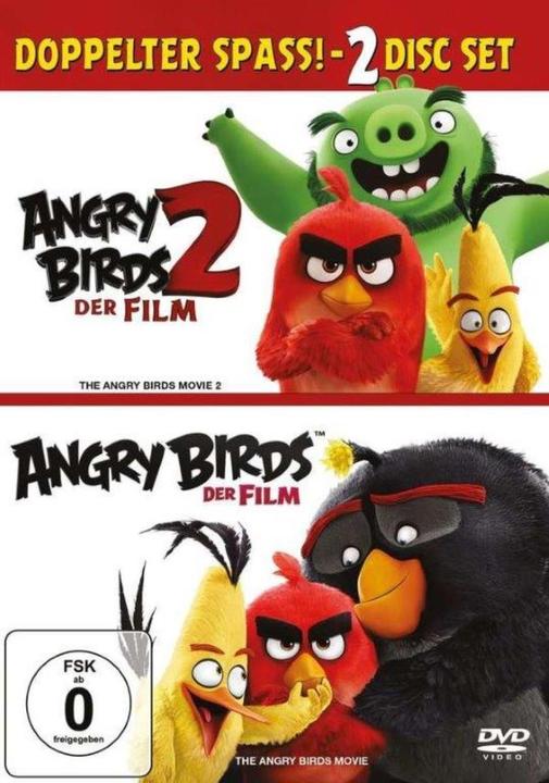 Produktbild Sony Angry Birds / Angry Birds 2 (DVD, Deutsch, Englisch)