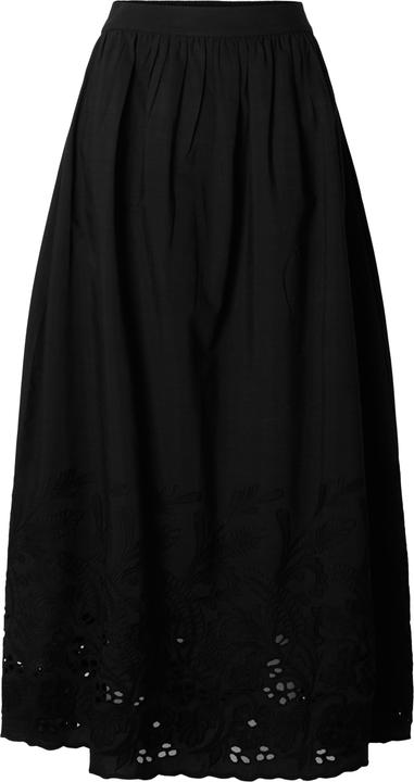 Actual product image Selected Femme Broderie Anglaise Maxirock (38)
