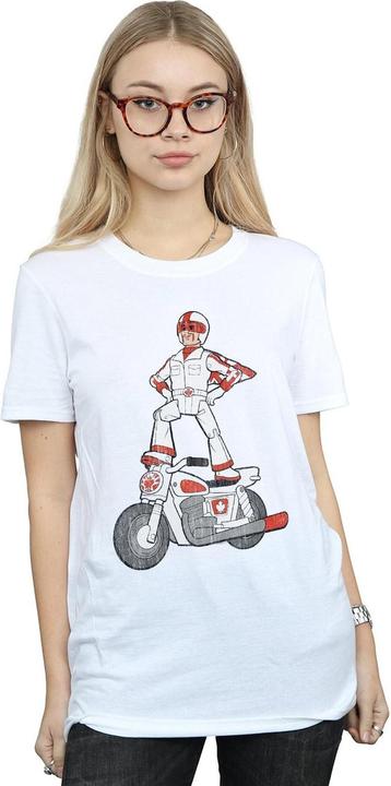 Immagine prodotto Disney Toy Story 4 Duke Caboom Pose Maglietta Ampia Donna (S)