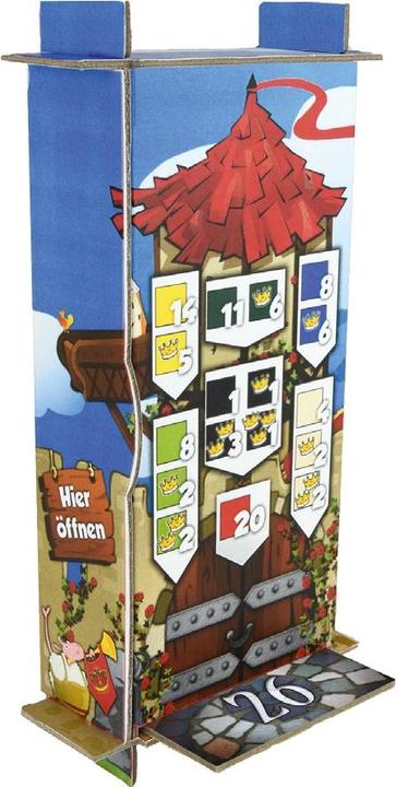 Produktbild Pegasus 57130G - Queendomino, 2-4 Spieler, ab 8 Jahren (DE-Ausgabe) (Deutsch)