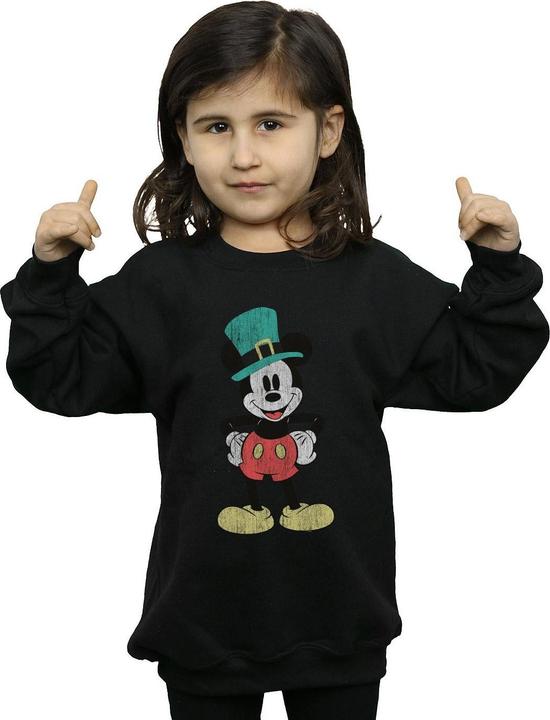 Produktbild Disney Mickey Mouse Leprechaun Hat Sweatshirt Mädchen (140, 146)