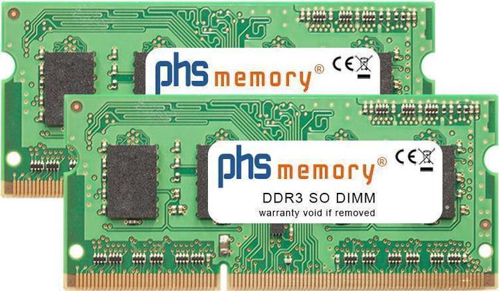 Produktbild PHS-memory 8GB (2x4GB) Kit RAM Speicher für QNAP TS-870 DDR3 SO DIMM 1600MHz (TS-870, 2 x 4GB)