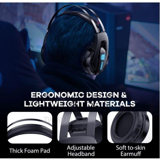 Produktbild Onikuma K16 Gaming Over-Ear Headset mit Mikrofon (Kabelgebunden)
