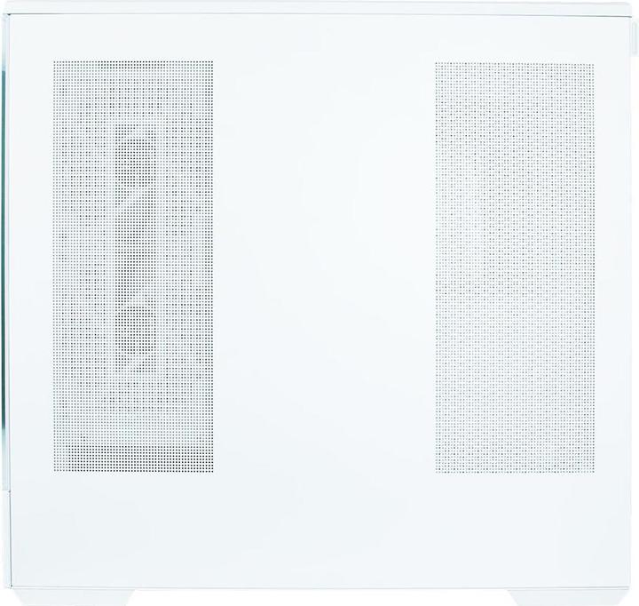 Actual product image Zalman GHE P30 V2 micro-ATX case Tempered Glass Panoramic View - White (mATX)