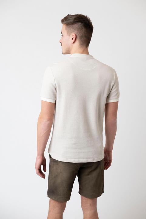 Image du produit Bavarian Caps Polo en maille fine Edelweiss (M)
