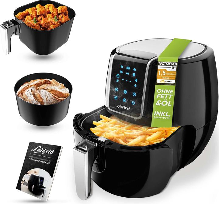 Produktbild Liebfeld XXL-Heissluftfritteuse