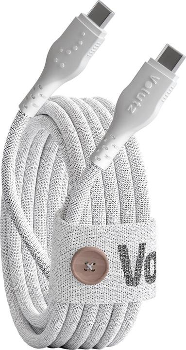 Actual product image Volutz USB 2.0 Cable Cableogy II USB-C 1.5 m White (1.50 m, USB 2.0)