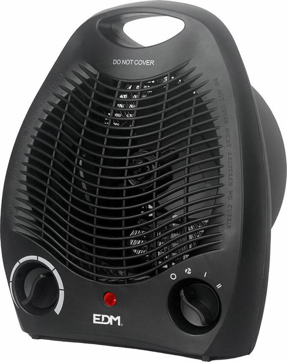 Produktbild EDM Elektrische Mini-Heizung tragbar 07220 Schwarz 1000 - 2000 W (2000 W)