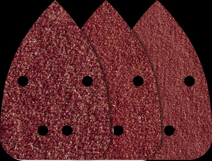 Produktbild wolfcraft wolfcraft 1 Haft-Schleifbl.-Set 10-tlg. 96x136mm (80, 120, 240)