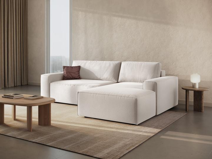 Image du produit Micadoni Canapé D'Angle Droit Convertible Avec Coffre De Rangement, "Jodie", 3 Places, 246x151x86 Fabriqué en (Canapé d'angle)