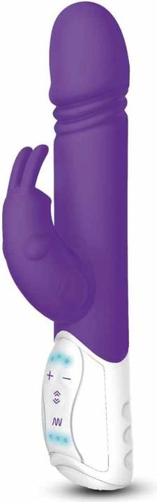 Actual product image Rabbit essentials Thrusting Rabbit with throbbing shaft purple