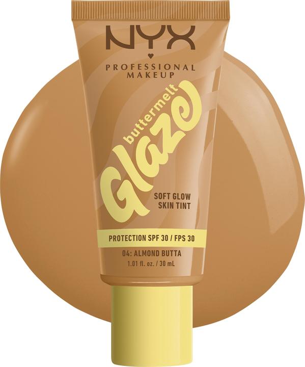 Actual product image NYX Professional Make-Up Buttermelt Glaze (04 Almond Butta)