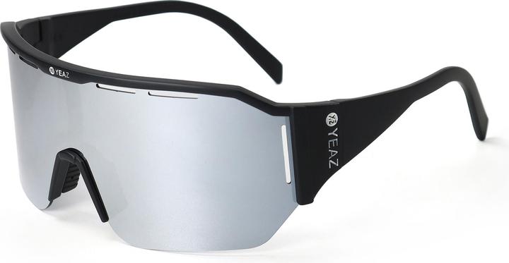 Yeaz SUNVIBE Sport goggles matt black / mirror silver (Schwarz, Silber)