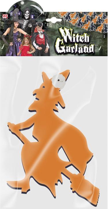 Produktbild Widmann Hexen Halloween Girlande 3m