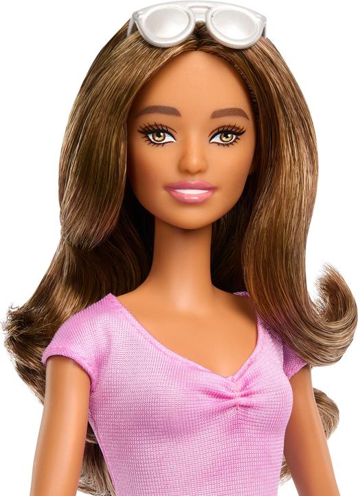 Image du produit Barbie Poupée Fashionista en jupe à volants violette