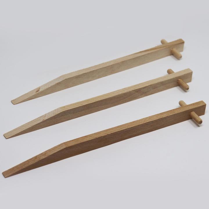 Produktbild Aquagart 60 Erdanker aus Buchenholz I Holz Bodenanker Holzpock Befestigungsanker