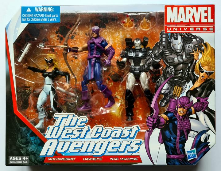 Produktbild Hasbro Marvel Universe - The West Coast Avengers Actionfiguren Set (2012)