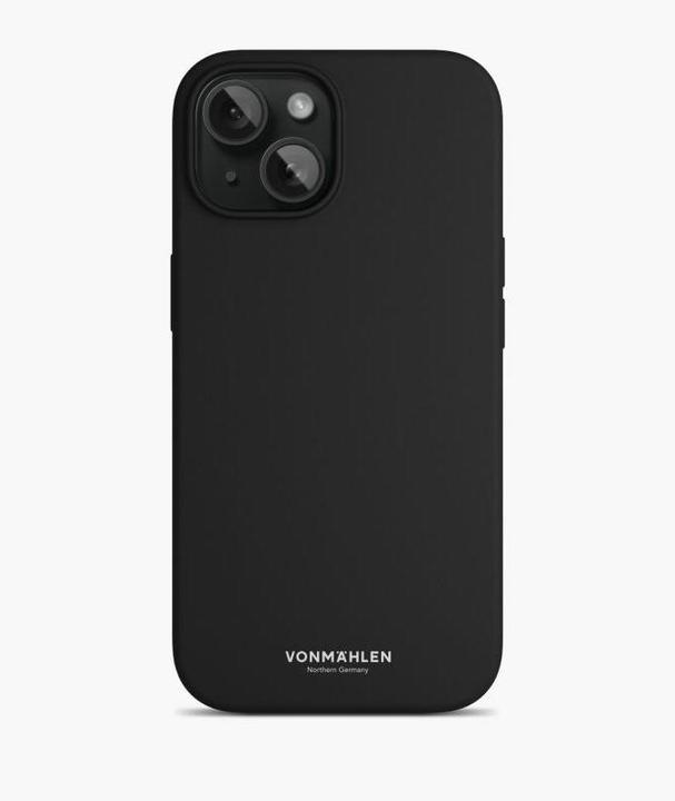 Immagine prodotto Vonmählen Custodia in silicone ecologico per iPhone 15 nero (Apple iPhone 15)