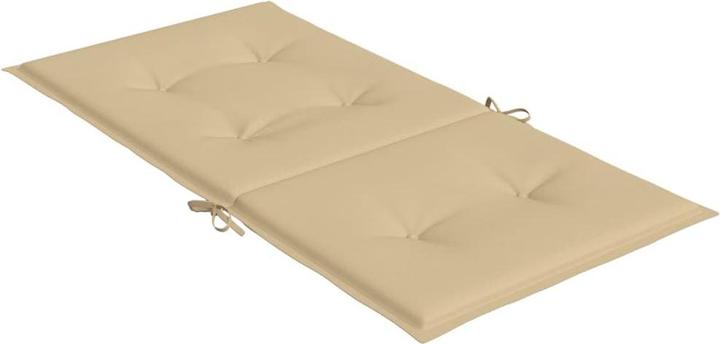 Produktbild VidaXL Niedriglehner-Auflagen 2 Stk. Stoff (100 x 50 x 4 cm)