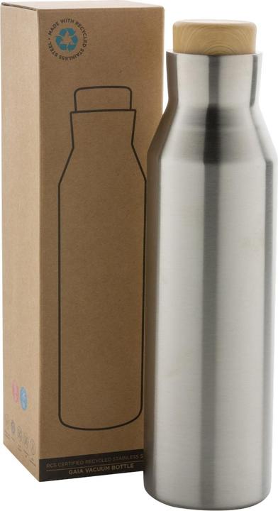Actual product image Xd Collection Gaia Recycled Stainless Steel Vacuum Insulated 600ml Water Bottle (0.60 l)