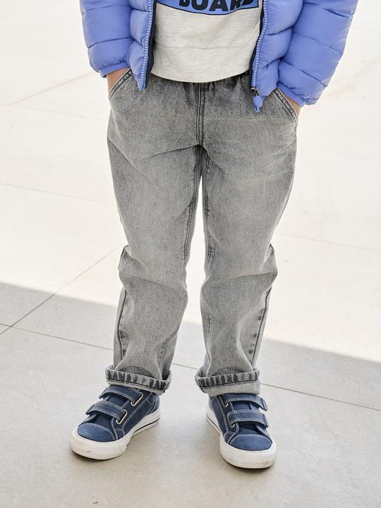 Produktbild Vertbaudet Weite Jungen Jeans mit Dehnbund, Bundweite verstellbar (152)