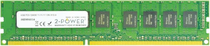 Image du produit 2-Power 8GB DDR3L 1600MHz ECC + TS UDIMM (1600 MHz, RAM DDR3L, U-DIMM)
