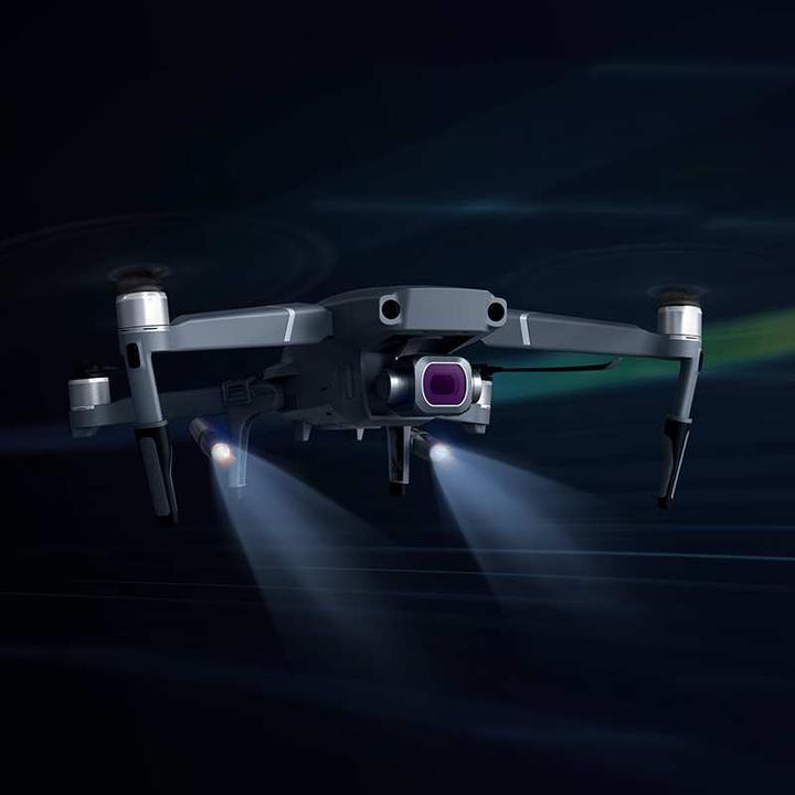 Produktbild Pgytech Landegestell-Erweiterung und Dual-LED-Scheinwerfer (Drohnen Landegestell, DJI Mavic 2)