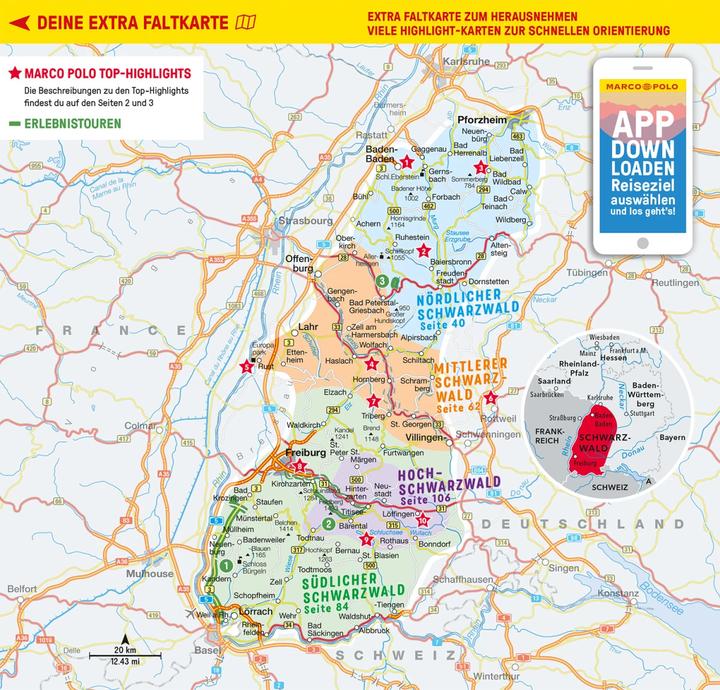 Produktbild Reiseführer Schwarzwald (Deutsch, Dr.Roland Weis, Florian Wachsmann, 2023)