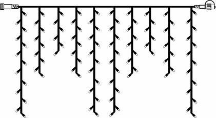 Immagine prodotto Star Trading Sistema LED Catena luminosa Icicle 2x1m (2 m)