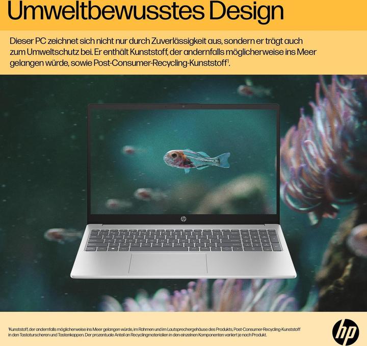 Produktbild HP 15-fc0155ng (15.60", AMD Ryzen 5 7520U, 16 GB, 512 GB, DE)