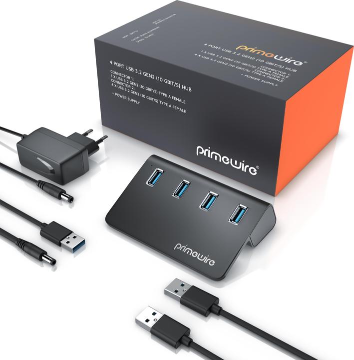 Immagine prodotto Primewire USB Hub (USB-A, 4 porte)
