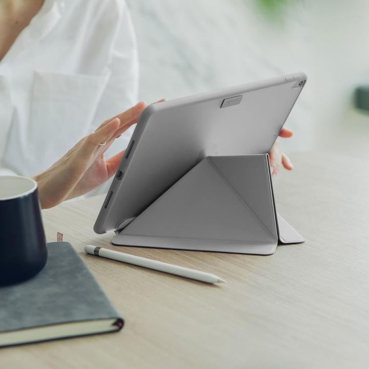 Actual product image Moshi VersaCover for iPad Pro/Air (10.5-inch) - Gray (iPad Air, iPad Pro)