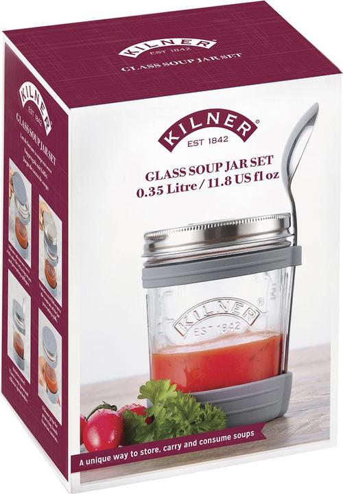 Immagine prodotto Kilner Suppenbehälter 0.35 l Transparent Grau