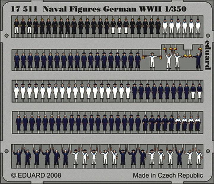 Immagine prodotto Eduard Figure navali tedesche della seconda guerra mondiale