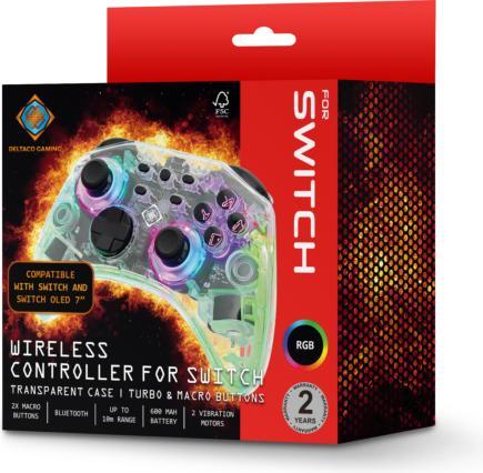 Produktbild Deltaco Gaming Switch Controller (Switch, Switch OLED, PC, Android, iOS)