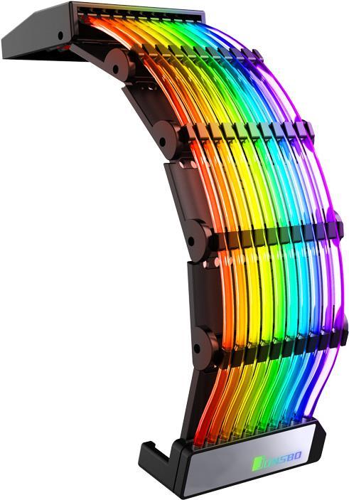 Produktbild Jonsbo DY-1 ARGB Beleuchtung für Mainboard Stromkabel (RGB)