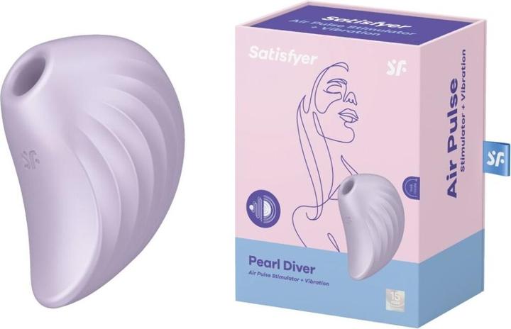 Actual product image Satisfyer Pearl Diver Air Pulse Stimulator