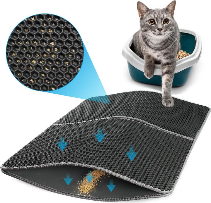 Immagine prodotto Fudajo Tappeto per lettiera per gatti
