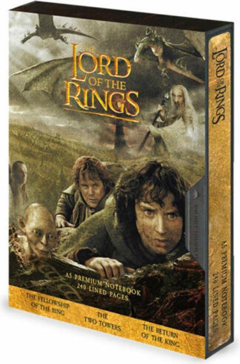 Produktbild Lord of the rings Notizbuch Vhs (Liniert)