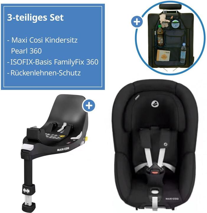 Produktbild Maxi-Cosi Reboarder Reboarder-Kindersitz Pearl 360 drehbar ab (Reboarder, ECE R129/i-Size Norm)