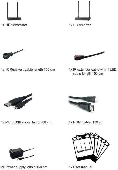 Actual product image Marmitek TV Anywhere Wireless HD (50 m, HDCP)
