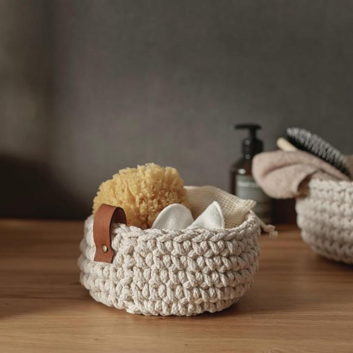 Image du produit ASA Selection ASA panier à crochet S écru 17 cm